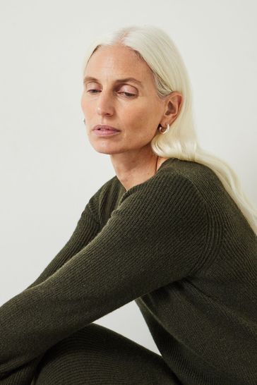 Hush Green Uralla Knitted Dress