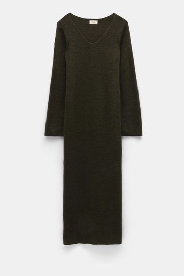 Hush Green Uralla Knitted Dress