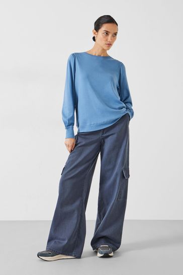 Hush puff sleeve sweatshirt sales