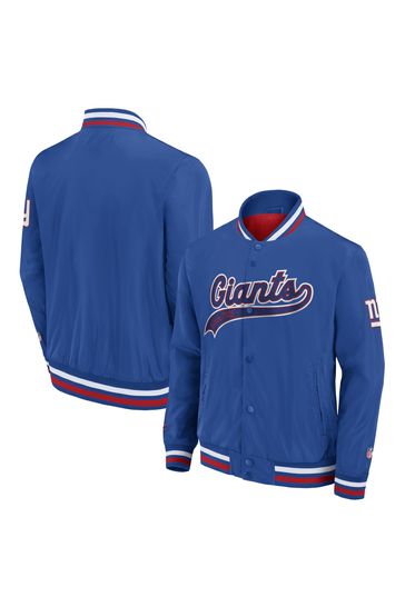 Fanatics Blue NFL New York Giants Sateen Jacket