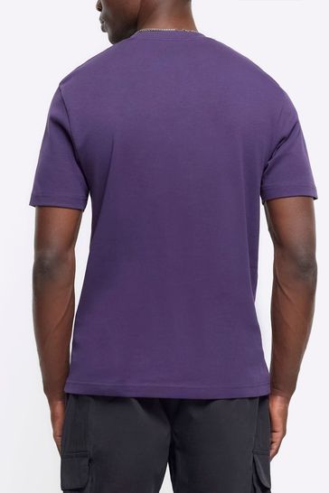 River island slim shop fit t shirt