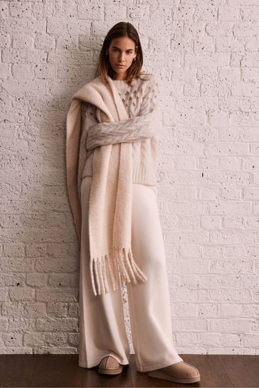 Mint Velvet Cream Cable Knit Jumper