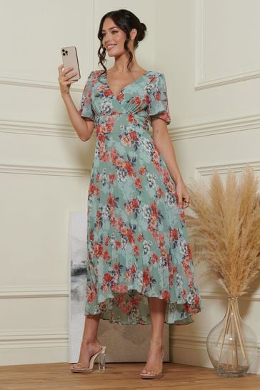 High low sales midi dress