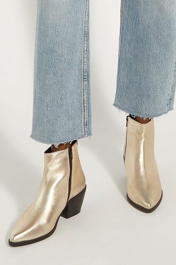 Dune London Papz Low Western Boots