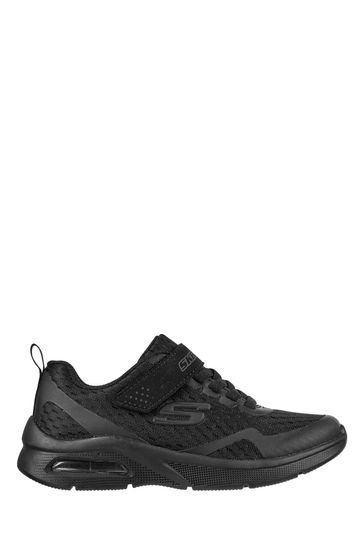 Skechers Black Kids Microspec Max School Shoes