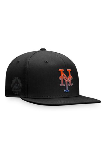 adidas Black MLB New York Mets Iconic Gradient Snapback Cap