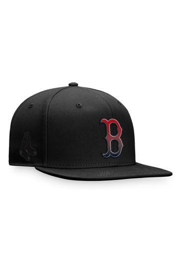 adidas Black MLB Boston Red Sox Iconic Gradient Snapback Cap