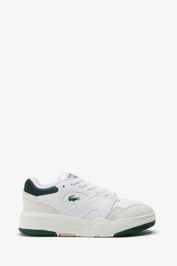 Buy Lacoste Lineshot White Trainers from Next Bahrain