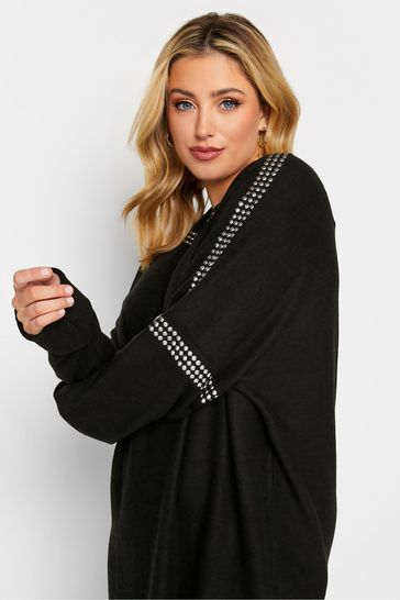 Black sales studded jumper