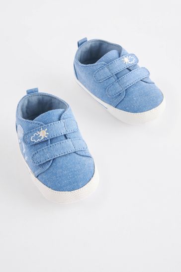 Baby blue pram shoes outlet