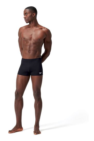 Black speedo trunks on sale