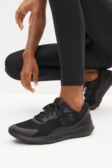 Under Armour Black Surge Trainers