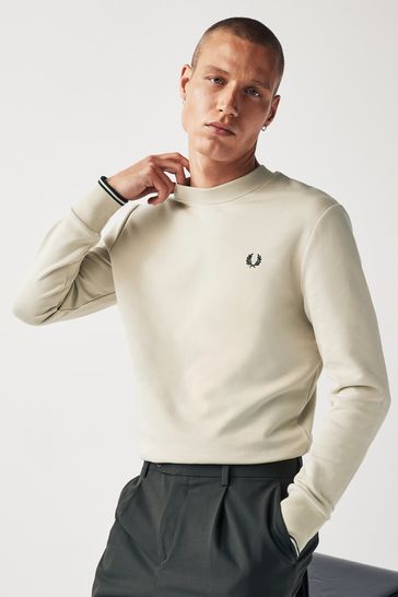 Crew neck fred perry hotsell