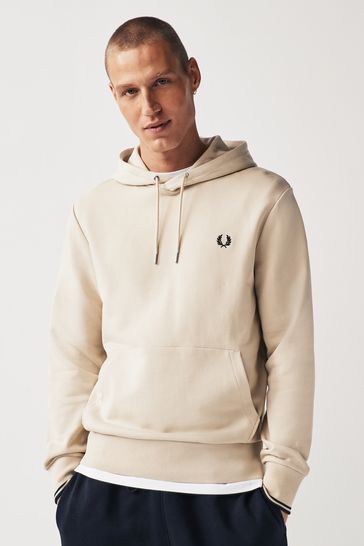 Fred Perry Tipped Overhead Hoodie