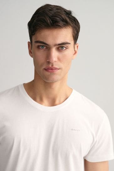 Gant crew neck t shirt clearance
