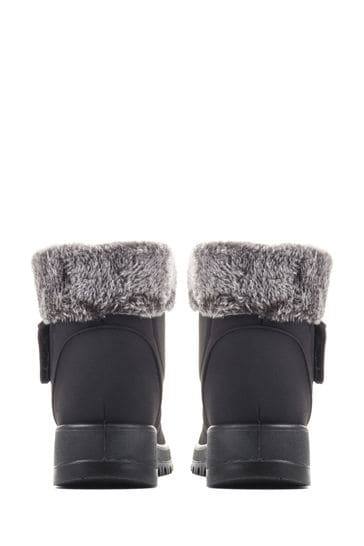 Black weather hot sale boots