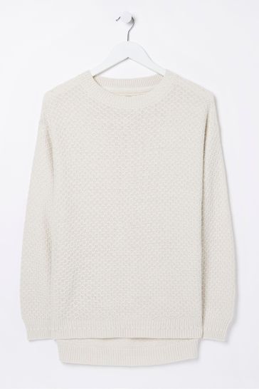 Buy FatFace Natural Ellie Crew Jumper from Next Slovakia
