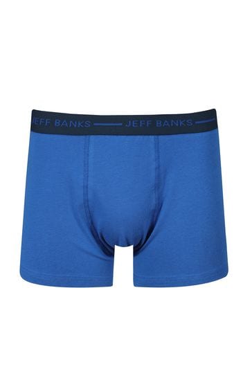 Buy Jeff Banks Blue Fashion Stripe Boxers 3 PK from Next Luxembourg