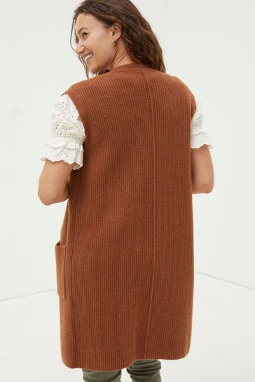 Long new arrivals vest cardigan