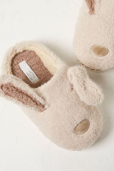 Buy FatFace Natural Bella Bunny Slippers from Next Denmark