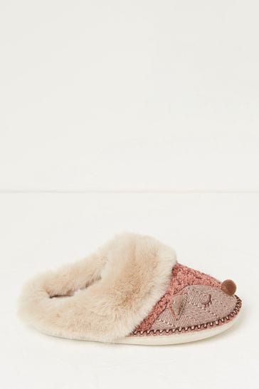 Next fox hotsell slippers