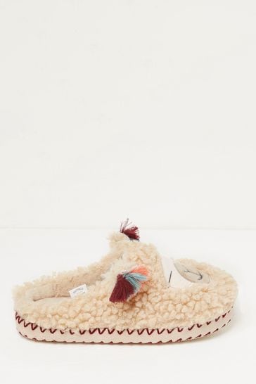 Fat discount face slippers