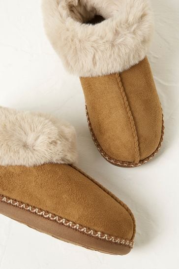 Fat face sheepskin discount slippers