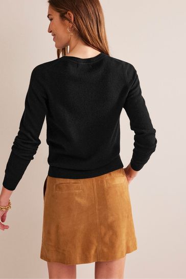 Boden cashmere crew neck top sweater