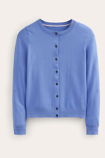 Buy Boden Navy Blue Catriona Cotton Cardigan from Next USA