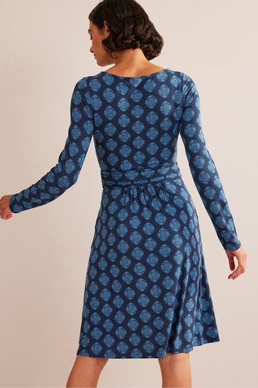 Buy Boden Blue Abigail Jersey Dress from Next Luxembourg