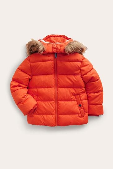 Boden shop orange coat