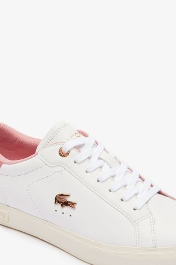 Buy Lacoste Powercourt White Trainers from Next Bahrain