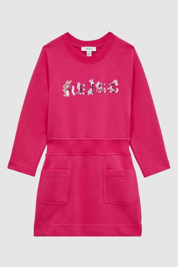 Reiss sweatshirt dress outlet