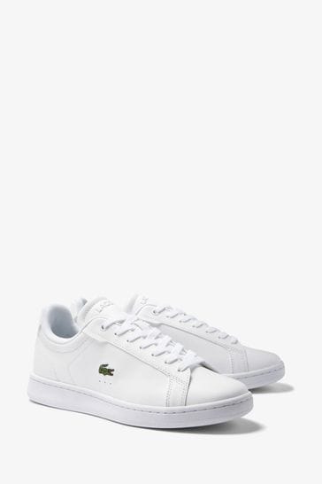 Buy Lacoste Boys Carnaby Pro Logo White Trainers from Next Bahrain
