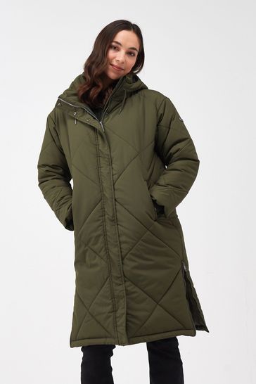 Regatta long padded coat sales