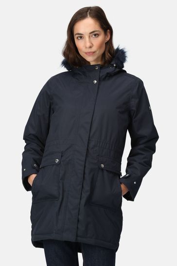 Women's safiyya waterproof insulated parka 2025 jacket black