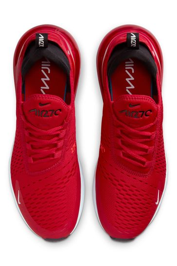 Nike Red Air Max 270 Trainers