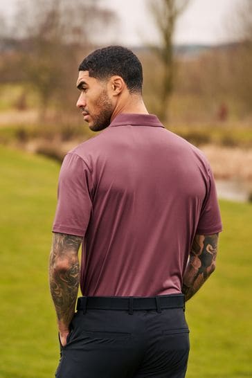 Maroon golf polo hot sale