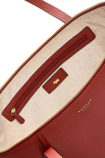 Radley London Red Wood Street 2.0 Large Ziptop Tote Bag