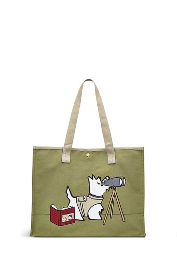 Buy Radley London Green Radley Bird Watching Large Open Top Tote