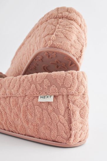 Buy Pink Moccasin Slippers from Next Singapore