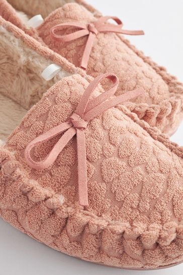 Baby girl moccasin slippers hotsell