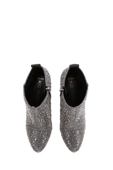 Kurt geiger flat ankle boots discount