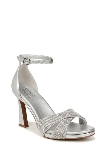 Naturalizer silver dress sandals sales