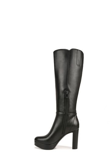 Naturalizer Fenna Leather Knee High Black Boots