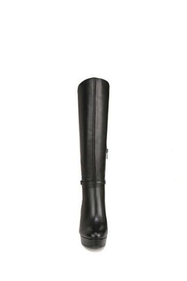 Naturalizer Fenna Leather Knee High Black Boots
