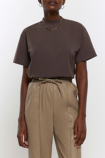 River island high neck top online