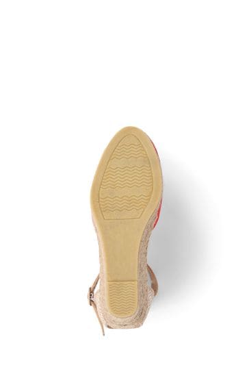 Buy Pavers Red Smart Espadrilles from Next Kuwait