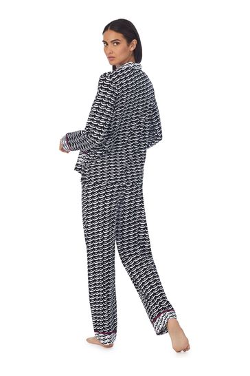 Buy DKNY Top Of The Wishlist Long Sleeve Black Pyjamas Set from Next Netherlands