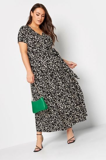 Black wrap sale dress next